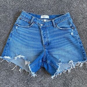 Abercrombie & Fitch The Dad Short High Rise Curve Love Size 28/6